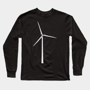 Wind Power - Wind Turbine - Mechanical Power Long Sleeve T-Shirt